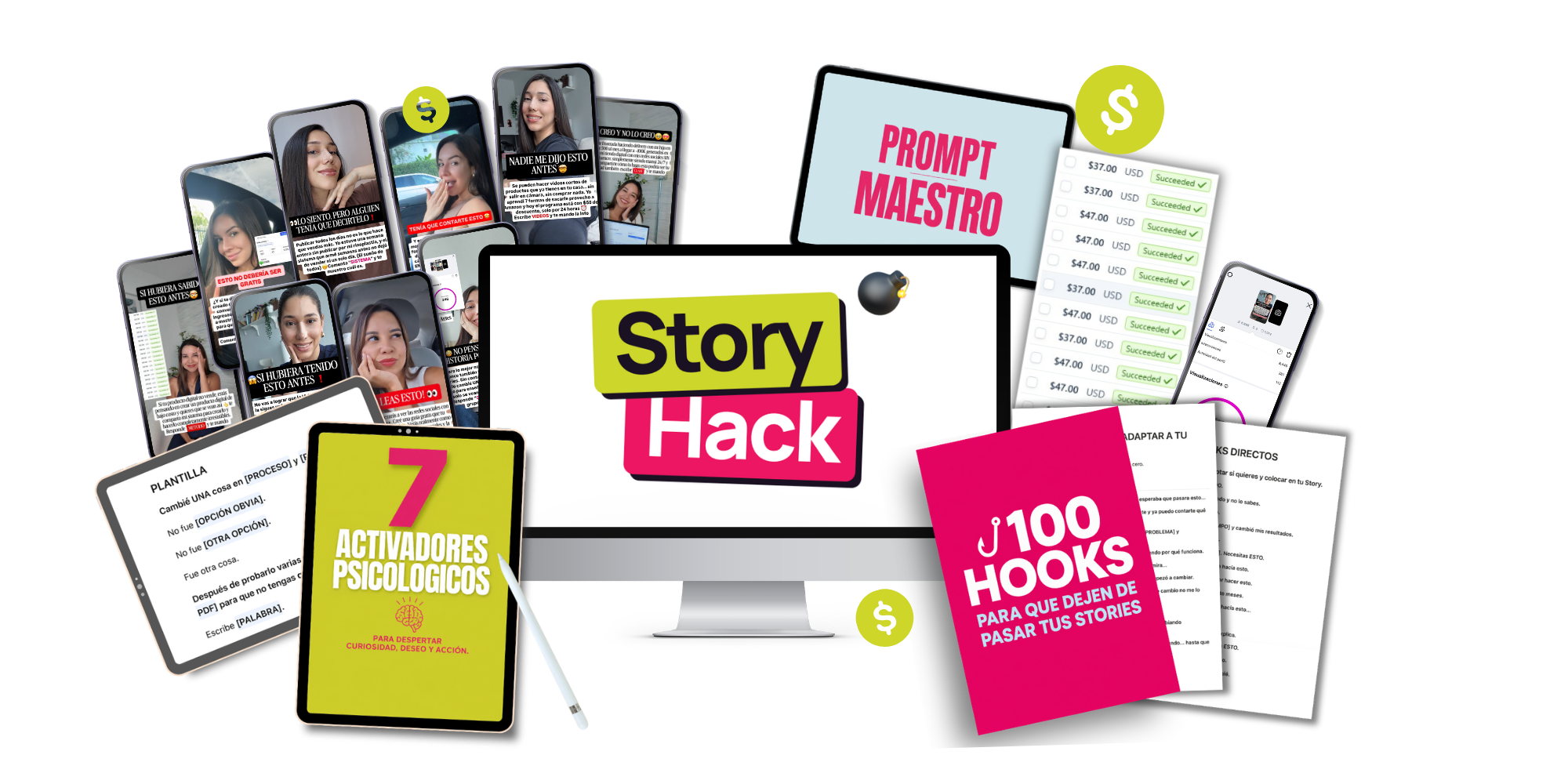 Story Hack — todo lo que incluye el curso